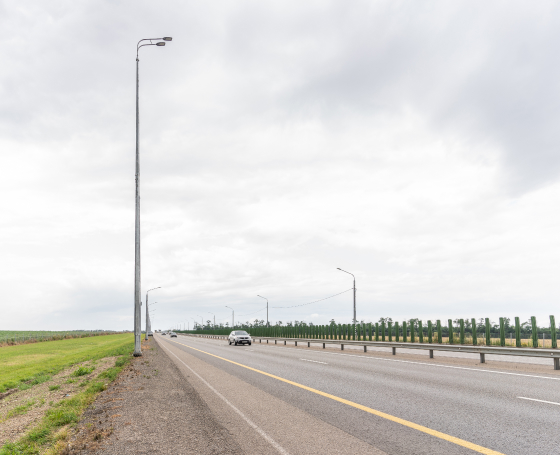 Lighting poles and high mast lighting towers